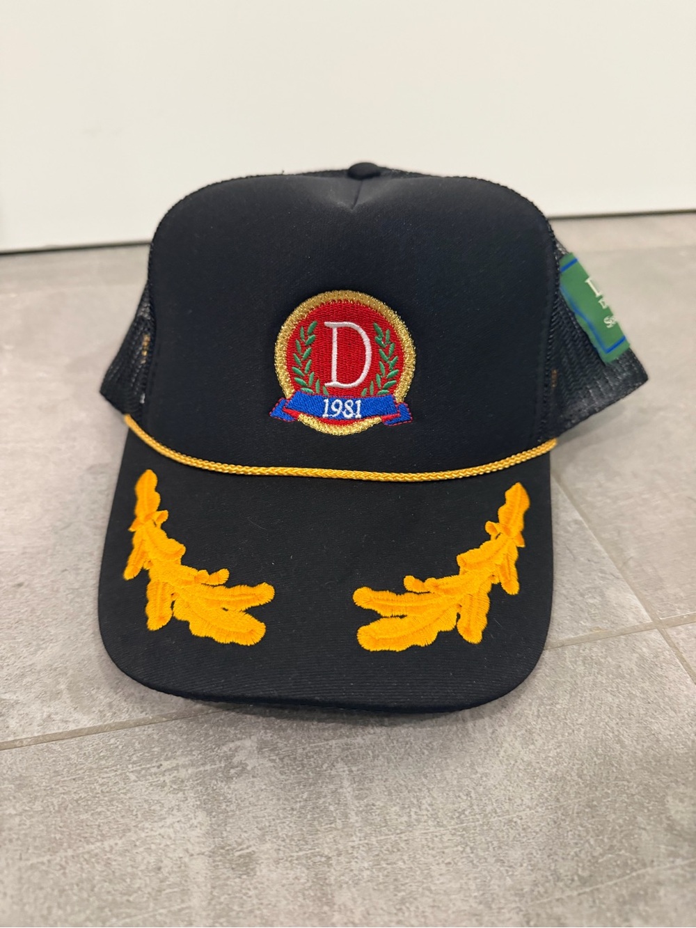 DANZY DESIGN STUDIO trucker hat